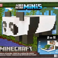New 💯 Minecraft Mob Head Minis Panda Playhouse 3.25-Inch Playset (Pre-Order ships January) ✨