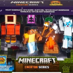 New 🛒 Minecraft Creator Series Mount Enderwood Yeti Scare 3.25-Inch Playset (Pre-Order ships January) 😀
