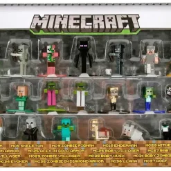 Best Sale ⌛ Nano Metalfigs Minecraft Diecast Figure 20-Pack [Version 1] 🔔