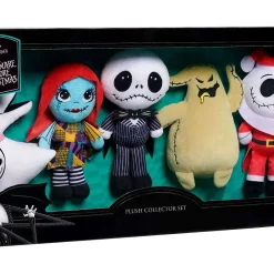 New 🛒 The Nightmare Before ❄ Christmas Sally, Jack, Oogie Boogie, Santa Jack & Zero Exclusive 8-Inch Plush 5-Pack Collector Set 🌟