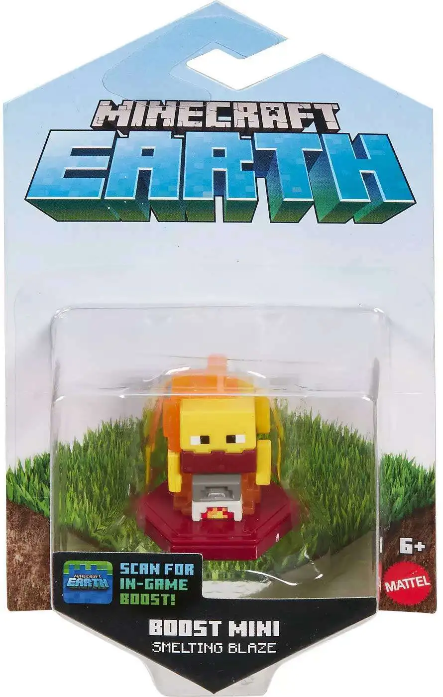 New โ๏ธ Minecraft Earth Boost Minis Smelting Blaze Mini Figure ๐ฅฐ