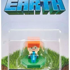 Hot Sale 👏 Minecraft Earth Boost Minis Attacking Alex Mini Figure ✔️