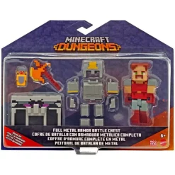Buy 🧨 Minecraft Dungeons Deluxe Fox Armor Battle Chest Action Figure ✨