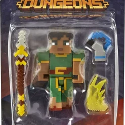 Discount 🥰 Minecraft Dungeons Jade Action Figure [Damaged Package] 🤩