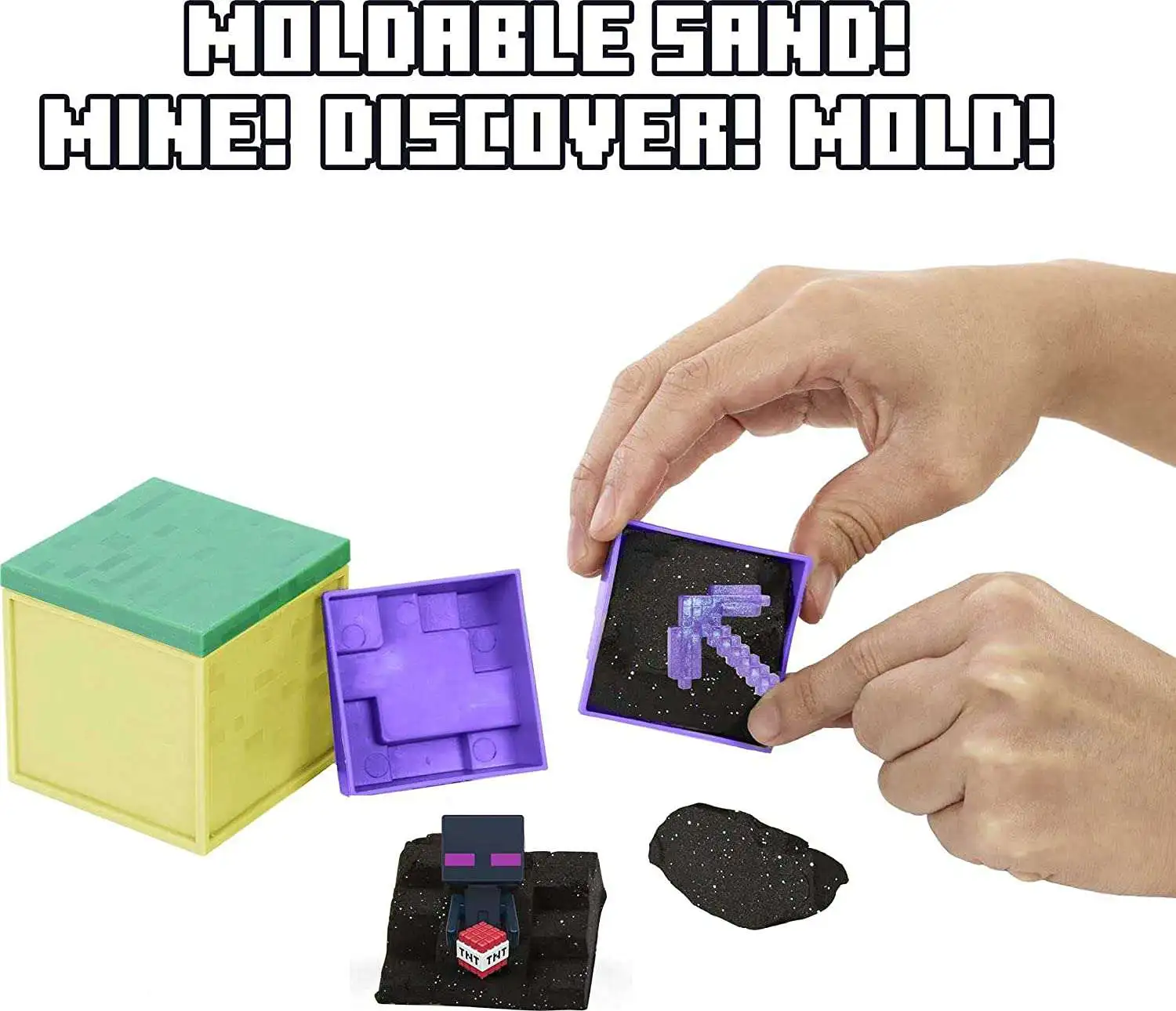 Cheap ๐ Minecraft Mini Mining Obsidian Series Pickaxe Mystery Pack โญ - Image 2