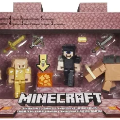 Best reviews of 👍 Minecraft Crimson Forest Conquest Action Figure Set 💯
