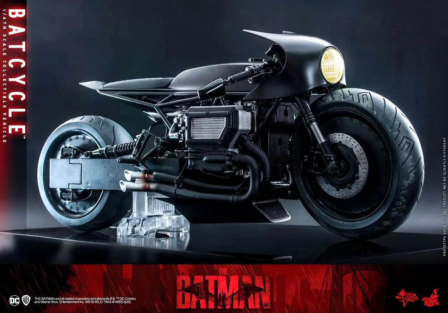Coupon 👏 The Batman Movie Masterpiece Batcycle Collectible Figure Accessory (Pre-Order ships September 2023) ✔️ - Image 2