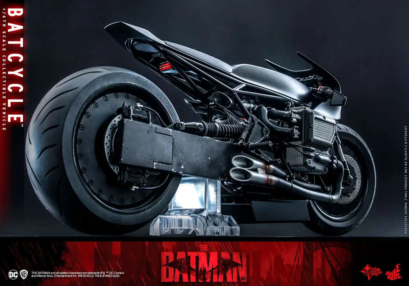 Coupon 👏 The Batman Movie Masterpiece Batcycle Collectible Figure Accessory (Pre-Order ships September 2023) ✔️ - Image 3