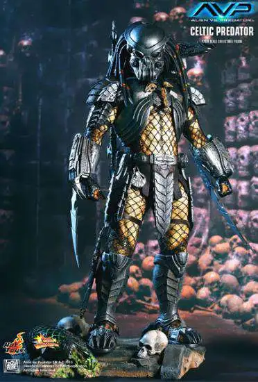 Discount ๐ Alien vs Predator Movie Masterpiece Celtic Predator Collectible Figure ๐ - Image 3