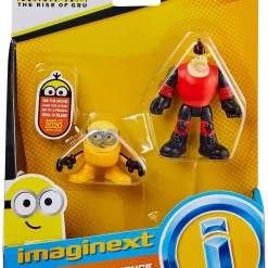 Hot Sale 🤩 Fisher Price Despicable Me Minions: Rise of Gru Imaginext Bob & Svengence Mini Figure 2-Pack 👍