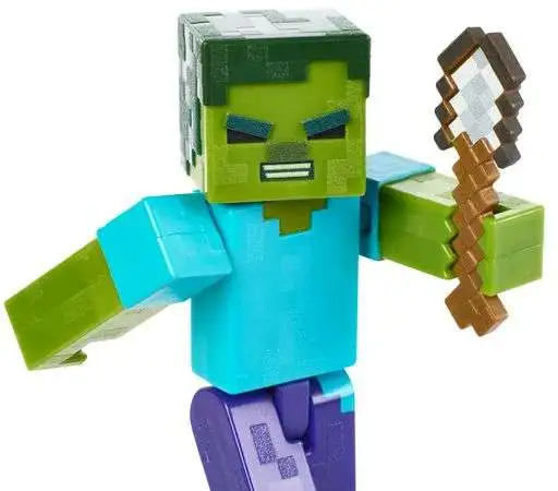 Outlet 💯 Minecraft Comic Maker Zombie Action Figure 😍 - Image 2