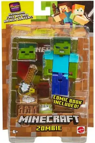 Outlet 💯 Minecraft Comic Maker Zombie Action Figure 😍