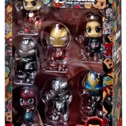 Brand new ๐ Marvel Avengers Age of Ultron Cosbaby Series 2 Mini Figure 7-Pack ๐
