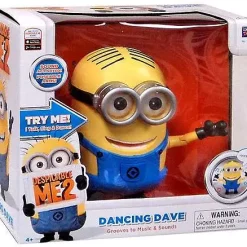 Flash Sale 🔔 Despicable Me 2 Singing Dancing Dave Action Figure [Damaged Package] 🌟