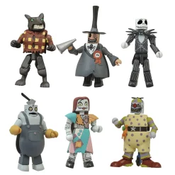 Budget 💯 Nightmare Before ❄ Christmas Minimates Jack, Sally, Mayor, Wolfman, Behemoth & Clown Exclusive Minifigure Commemorative Gift Set [SDCC 2021] 🔥