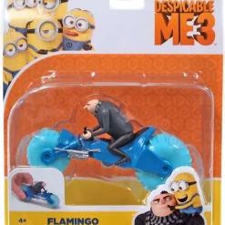 Cheap 🧨 Despicable Me 3 Flamingo Water Cycle Toy [Free Wheeling Action] ❤️