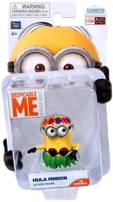 Budget ๐ Despicable Me Minion Made Hula Minion Action Figure โญ