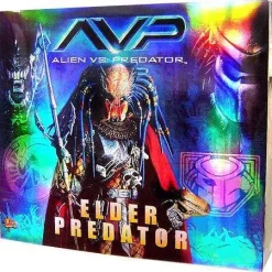Discount 🎁 Alien vs Predator Movie Masterpiece Elder Predator Collectible Figure ✔️