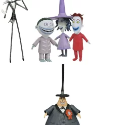 Best Pirce 🌟 Nightmare Before 🎄 Christmas Best of Series 1 Jack, the Mayor & Lock, Shock and Barrel Set of 3 Action Figures 😍