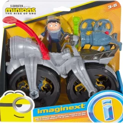 Best Pirce ✔️ Fisher Price Despicable Me Minions: Rise of Gru Imaginext Gru's Rocket Bike Playset 🤩
