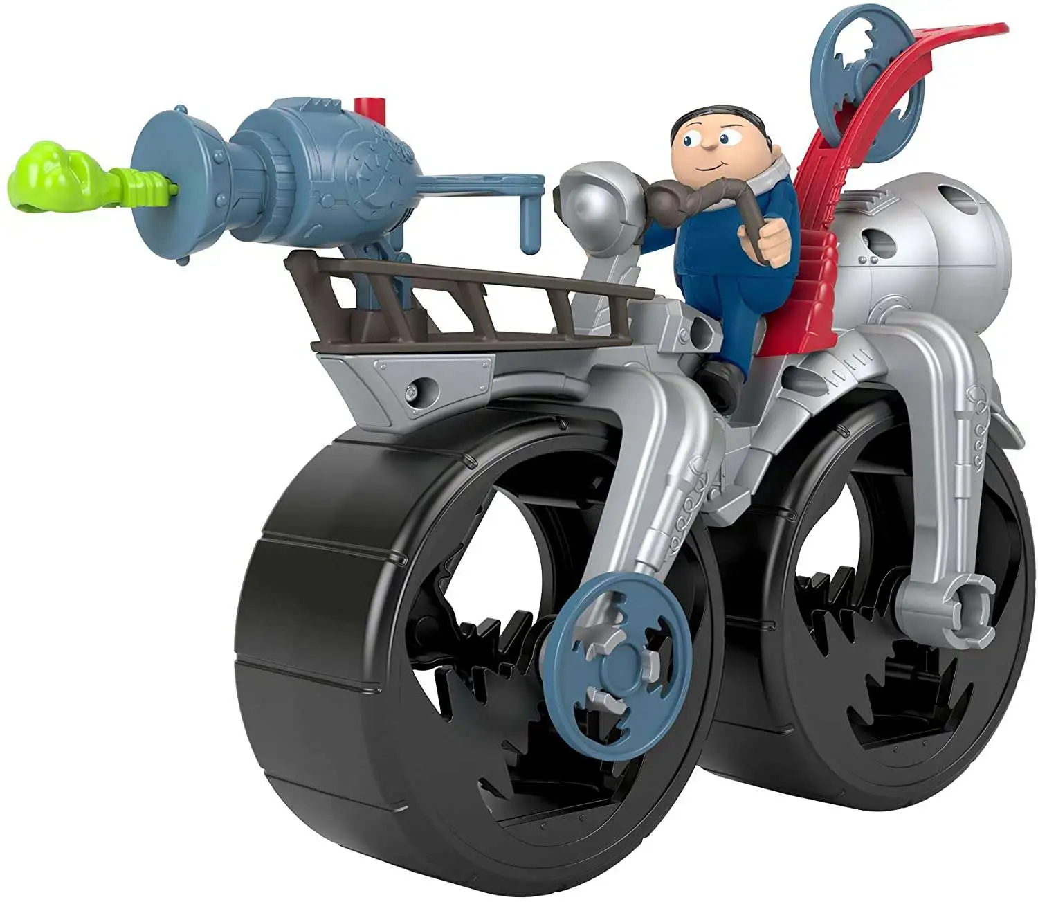 Best Pirce ✔️ Fisher Price Despicable Me Minions: Rise of Gru Imaginext Gru's Rocket Bike Playset 🤩 - Image 3