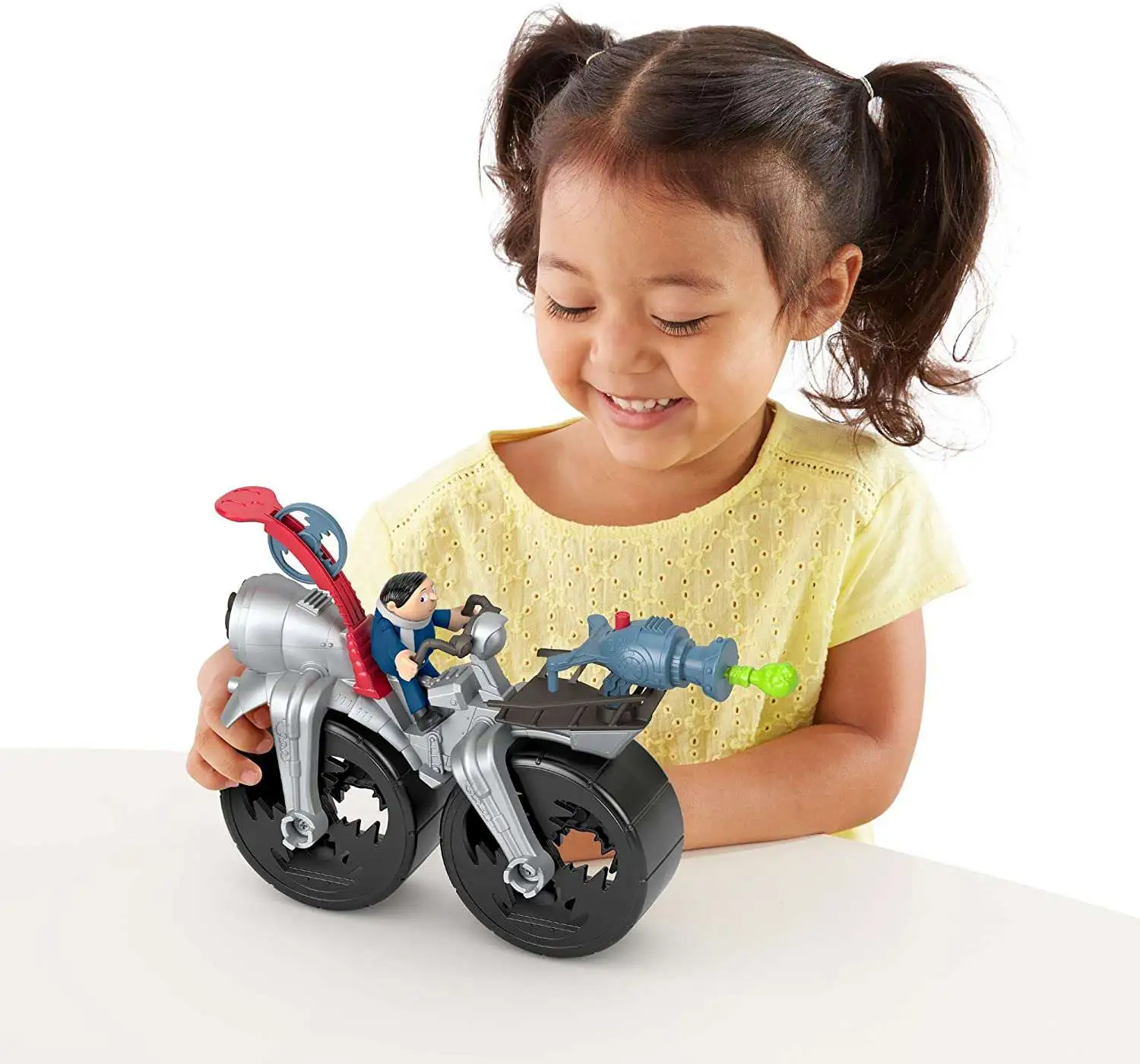 Best Pirce ✔️ Fisher Price Despicable Me Minions: Rise of Gru Imaginext Gru's Rocket Bike Playset 🤩 - Image 5