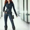 Flash Sale 😉 Iron Man 2 Movie Masterpiece Black Widow Collectible Figure [Damaged Package] 😍