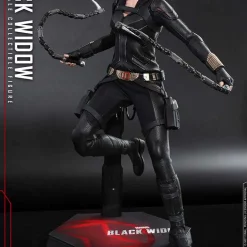 Cheapest 😀 Marvel Movie Masterpiece Black Widow Collectible Figure [Black Suit] (Pre-Order ships January 2023) 🎉