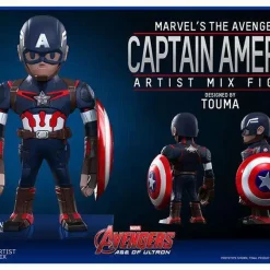 Discount ✨ Marvel Avengers Age of Ultron Artist Mix Figure Series 1 Captain America Action Figure 🔥