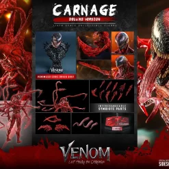 Top 10 ⌛ Marvel Venom: Let There Be Carnage Carnage Collectible Figure [Deluxe Version] (Pre-Order ships January) 🧨