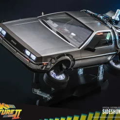 Coupon 🌟 Back to the Future II Movie Masterpiece DeLorean Time Machine Collectible Figure Accessory [Back to the Future II] (Pre-Order ships January) 😉