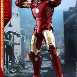 Promo 🥰 Marvel Movie Masterpiece Diecast Iron Man Mark III Collectible Figure [Regular Version] (Pre-Order ships May) 😉