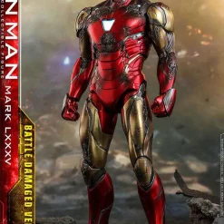 Coupon 👏 Marvel Avengers Endgame Iron Man Mark LXXXV (Battle Damaged) Collectible Figure MMS528D33 🛒