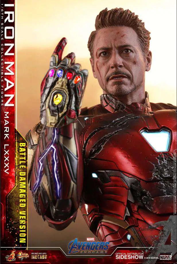 Coupon ๐ Marvel Avengers Endgame Iron Man Mark LXXXV (Battle Damaged) Collectible Figure MMS528D33 ๐ - Image 3