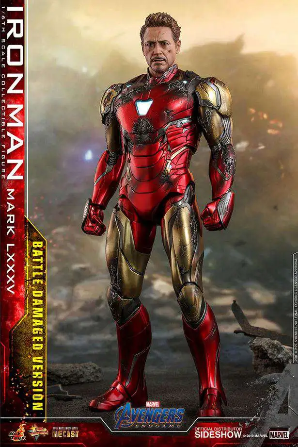 Coupon ๐ Marvel Avengers Endgame Iron Man Mark LXXXV (Battle Damaged) Collectible Figure MMS528D33 ๐