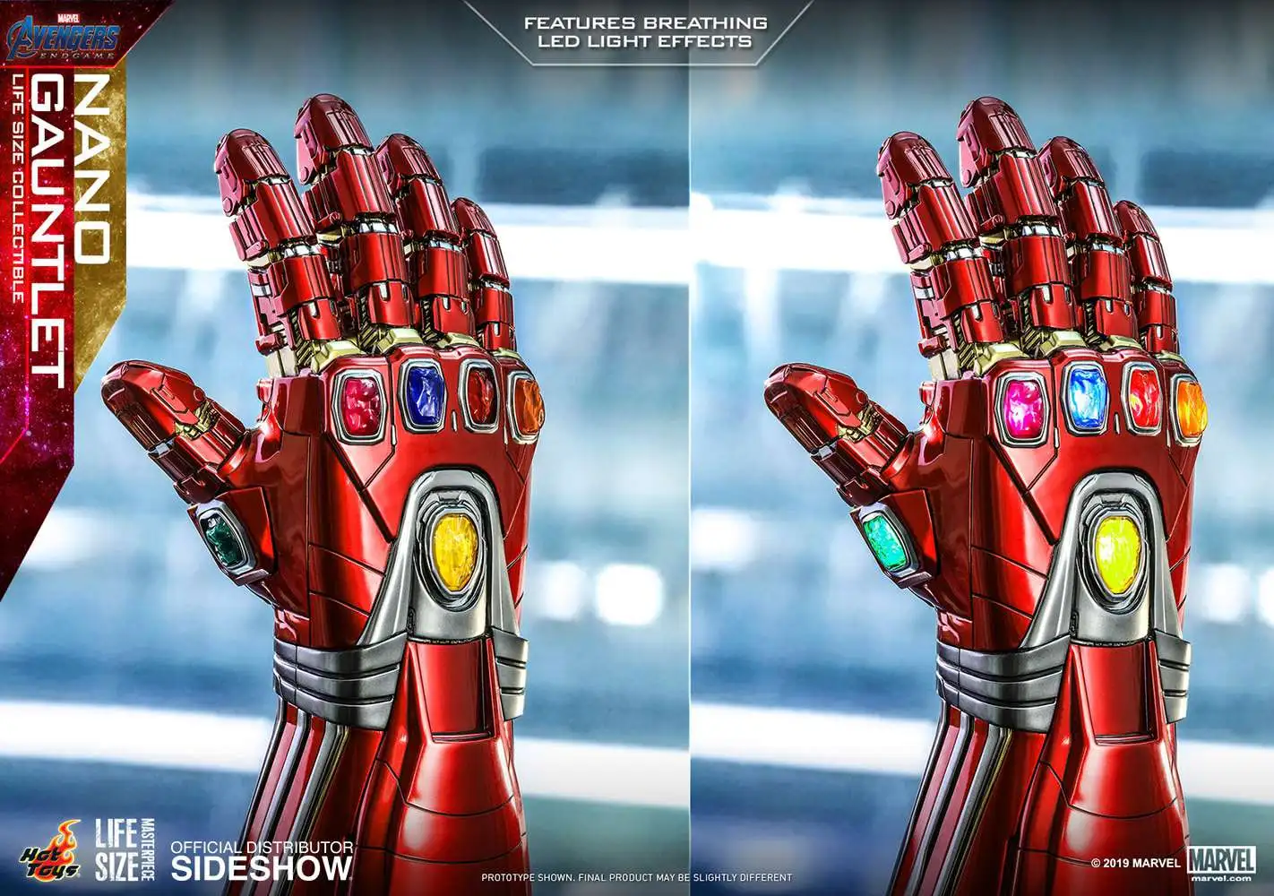 Wholesale π Marvel Avengers Endgame Nano Gauntlet (Stark Version) Full Scale Light-Up Replica π - Image 4