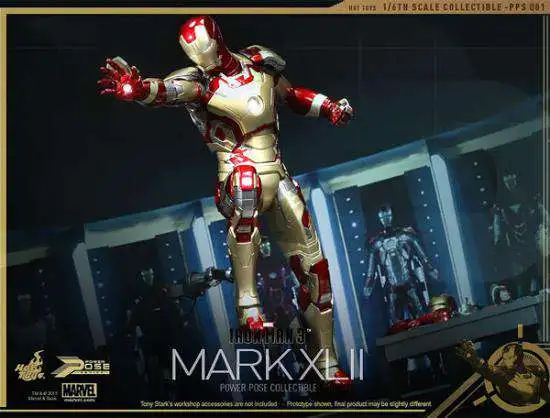 Best deal ๐ Iron Man 3 Power Pose Iron Man Mark XLII Collectible Figure ๐ - Image 3