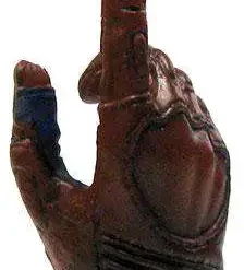 Flash Sale ⌛ Marvel Avengers Movie Masterpiece Red & Blue Pointing Right Hand [Loose] 👍