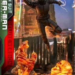 Deals ⭐ Marvel Spider-Man: Far From Home Movie Masterpiece Stealth Suit Spider-Man Collectible Figure CodeMMS541 [Deluxe Version] 🎉