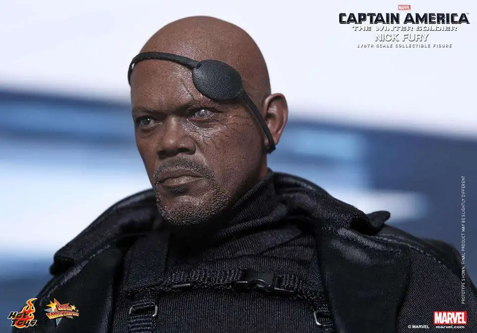 Best Pirce ๐ Marvel Captain America: The Winter Soldier Nick Fury Collectible Figure ๐ - Image 4
