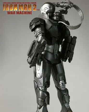 Wholesale 😍 Iron Man 2 Movie Masterpiece War Machine Collectible Figure 🎉 - Image 2
