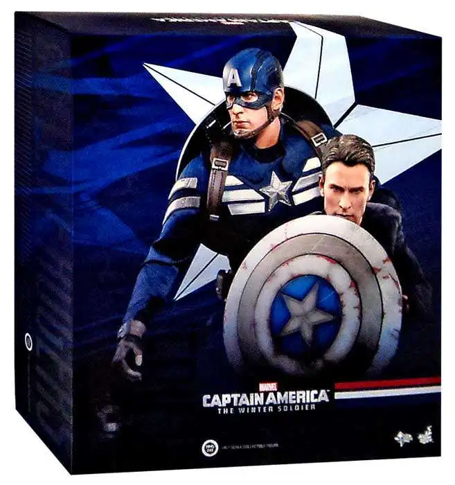 Hot Sale π The Winter Soldier Movie Masterpiece Captain America & Steve Rogers Collectible Figure Set π - Image 5