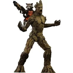 Coupon 💯 Marvel Guardians of the Galaxy Movie Masterpiece Rocket & Groot Collectible Figure Set 🛒