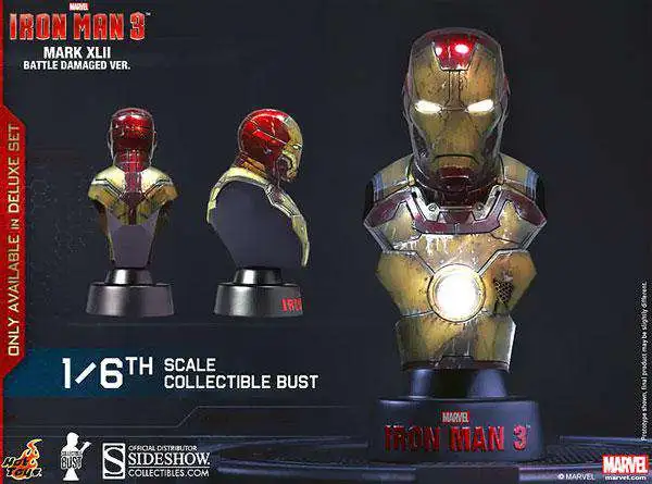 Hot Sale โ Iron Man 3 1/6th Scale Collectible Bust Set ๐ - Image 2