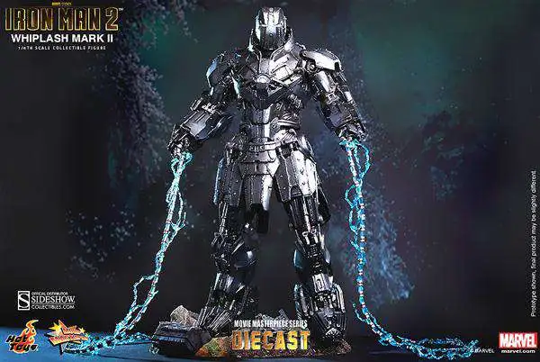 Coupon 👏 Iron Man 2 Movie Masterpiece Whiplash Mark II Collectible Figure 👍 - Image 2