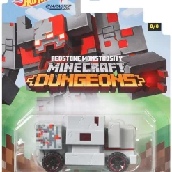 Brand new 😍 Hot Wheels Minecraft Dungeons Character Cars Redstone Monstrosity Diecast Character Car #8/8 ❤️