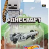 Coupon 🤩 Hot Wheels Minecraft Character Cars Skeleton Diecast Character Car #3/7 [2020] 🥰