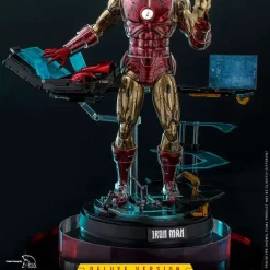 Top 10 🎁 Marvel Movie Masterpiece Diecast Iron Man Origin Collectible Figure [Deluxe Version] (Pre-Order ships January) ✨