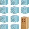 Flash Sale 🎁 Minecraft Mine-Keshi Cobblestone & Wooden Door Block Set 🌟
