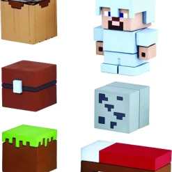 Best deal ✨ Minecraft Mine-Keshi Survival Pack With Steve Starter Set 💯